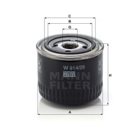 Фильтр масляный MANN-FILTER W 914/28